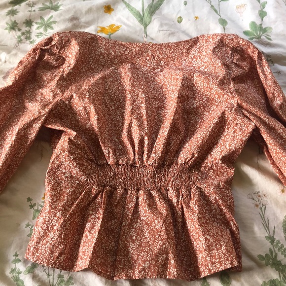 Free People Floral Blouse - Picture 7 of 7